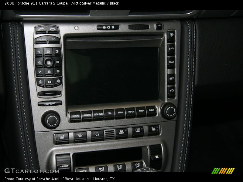 Arctic Silver Metallic / Black 2008 Porsche 911 Carrera S Coupe