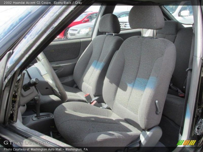 Front Seat of 2002 Accent GS Coupe