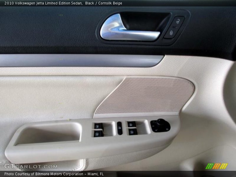 Black / Cornsilk Beige 2010 Volkswagen Jetta Limited Edition Sedan