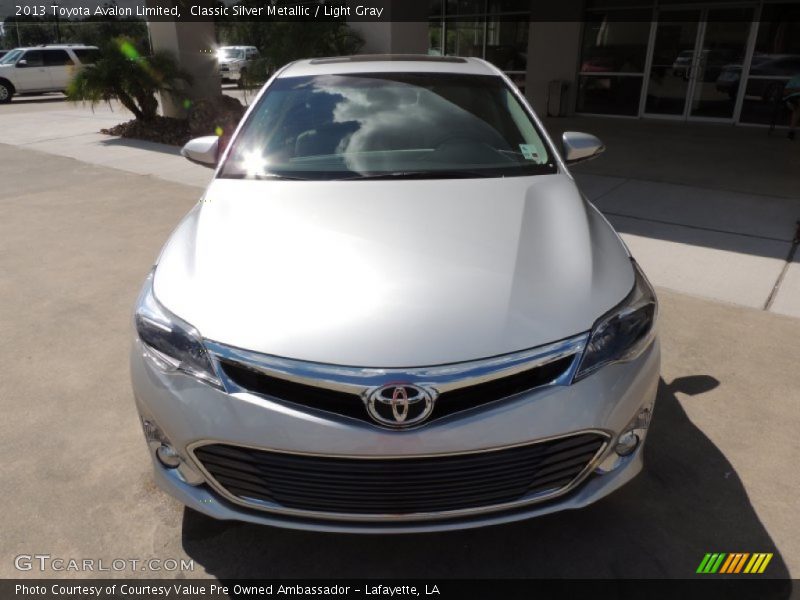 Classic Silver Metallic / Light Gray 2013 Toyota Avalon Limited
