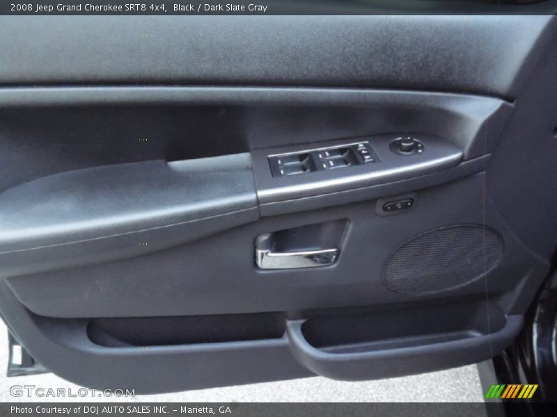 Black / Dark Slate Gray 2008 Jeep Grand Cherokee SRT8 4x4