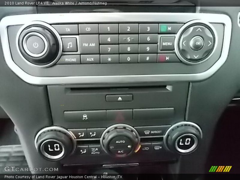 Controls of 2010 LR4 V8