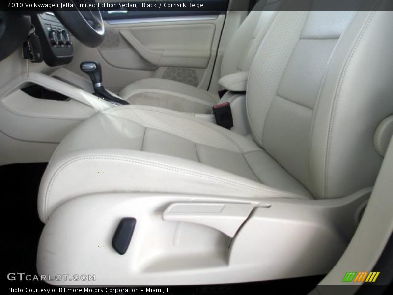 Black / Cornsilk Beige 2010 Volkswagen Jetta Limited Edition Sedan