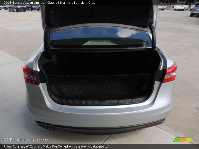 Classic Silver Metallic / Light Gray 2013 Toyota Avalon Limited