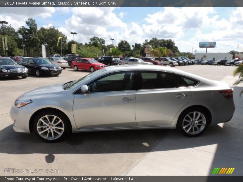 Classic Silver Metallic / Light Gray 2013 Toyota Avalon Limited