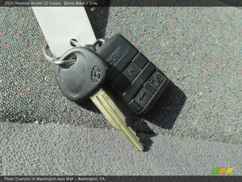 Keys of 2002 Accent GS Coupe
