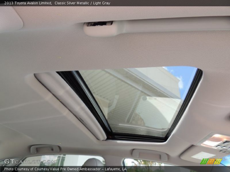 Classic Silver Metallic / Light Gray 2013 Toyota Avalon Limited