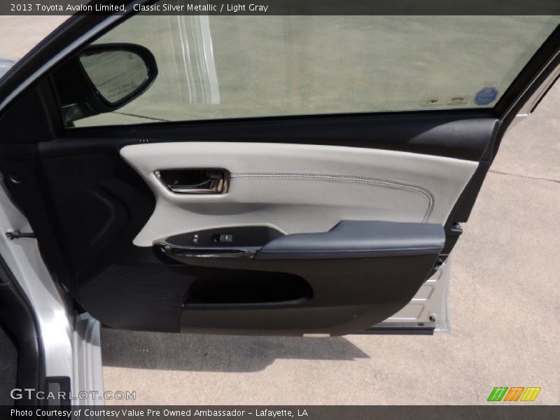 Classic Silver Metallic / Light Gray 2013 Toyota Avalon Limited