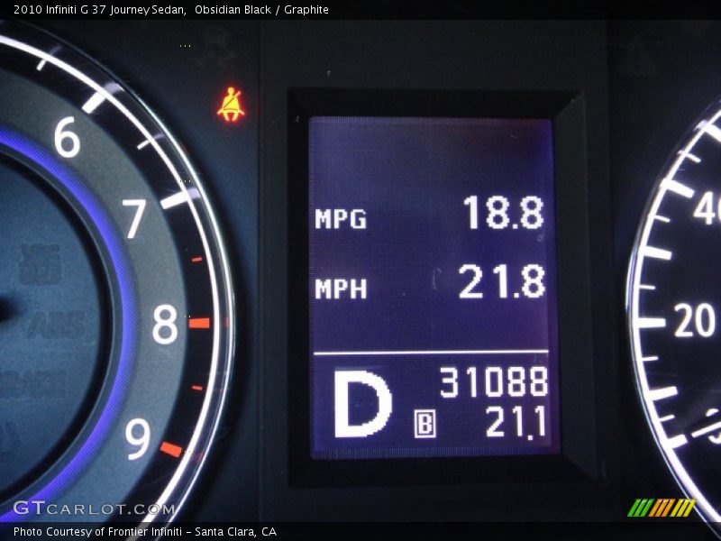 Obsidian Black / Graphite 2010 Infiniti G 37 Journey Sedan