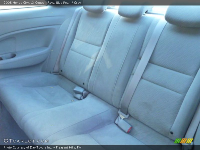 Royal Blue Pearl / Gray 2008 Honda Civic LX Coupe