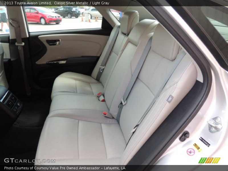 Classic Silver Metallic / Light Gray 2013 Toyota Avalon Limited