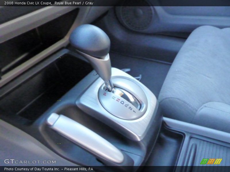 Royal Blue Pearl / Gray 2008 Honda Civic LX Coupe