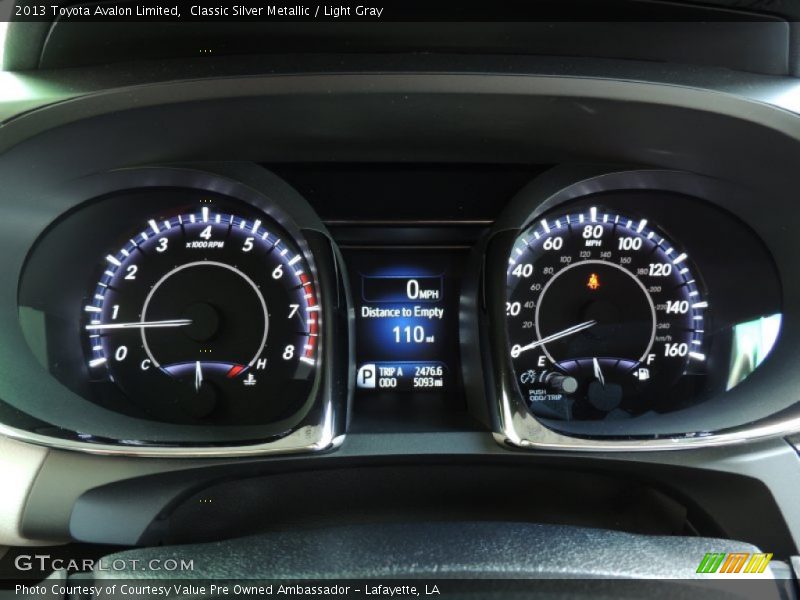 Classic Silver Metallic / Light Gray 2013 Toyota Avalon Limited