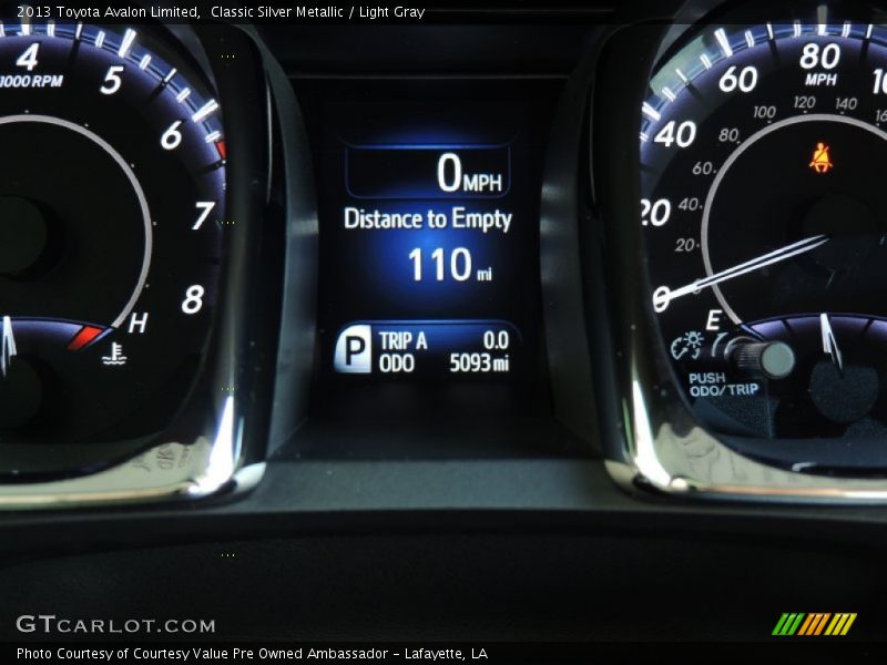 Classic Silver Metallic / Light Gray 2013 Toyota Avalon Limited