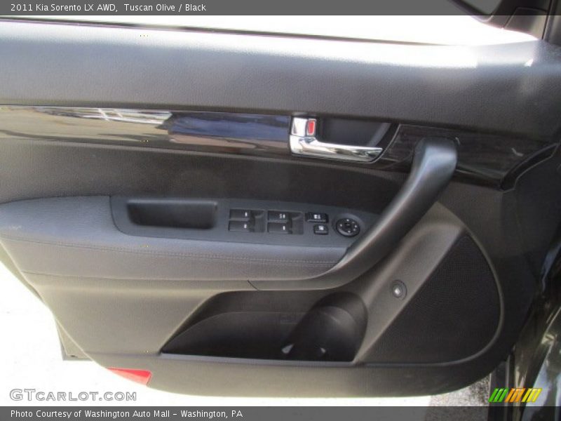 Tuscan Olive / Black 2011 Kia Sorento LX AWD