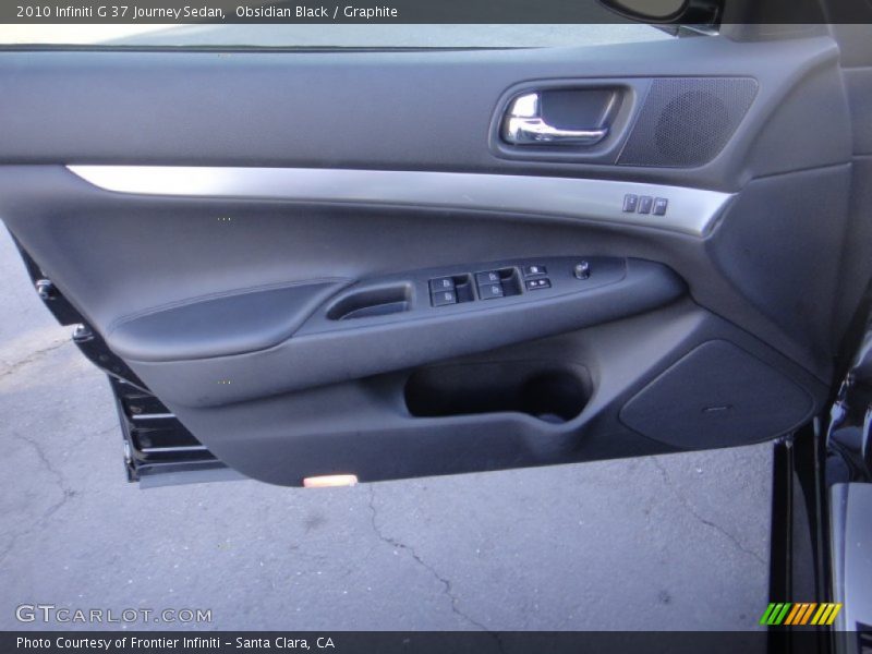 Obsidian Black / Graphite 2010 Infiniti G 37 Journey Sedan