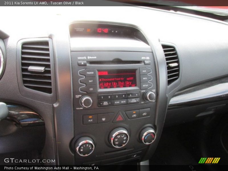 Tuscan Olive / Black 2011 Kia Sorento LX AWD
