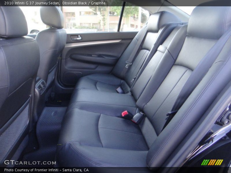 Obsidian Black / Graphite 2010 Infiniti G 37 Journey Sedan