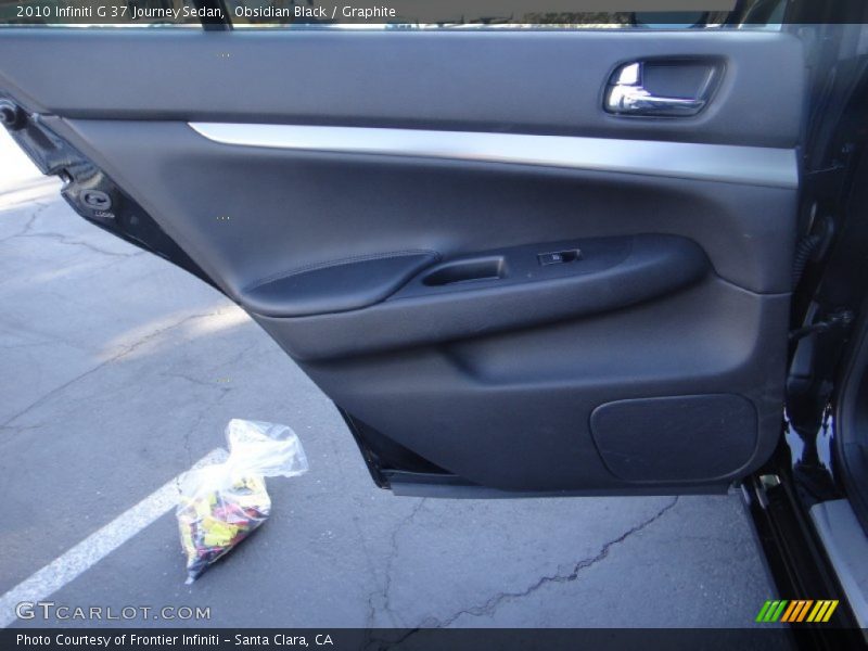 Obsidian Black / Graphite 2010 Infiniti G 37 Journey Sedan