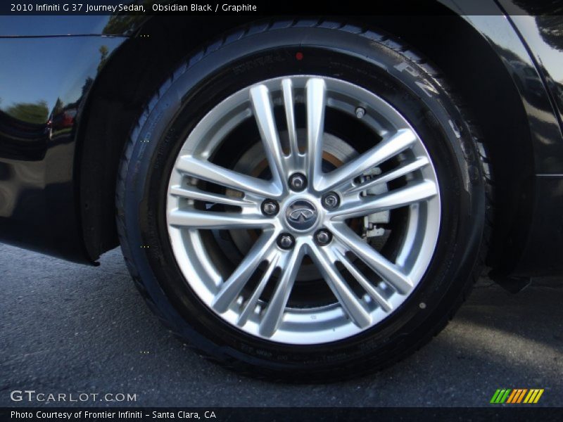 Obsidian Black / Graphite 2010 Infiniti G 37 Journey Sedan