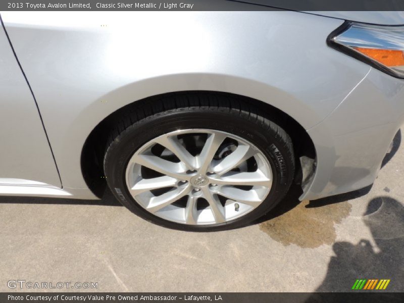 Classic Silver Metallic / Light Gray 2013 Toyota Avalon Limited