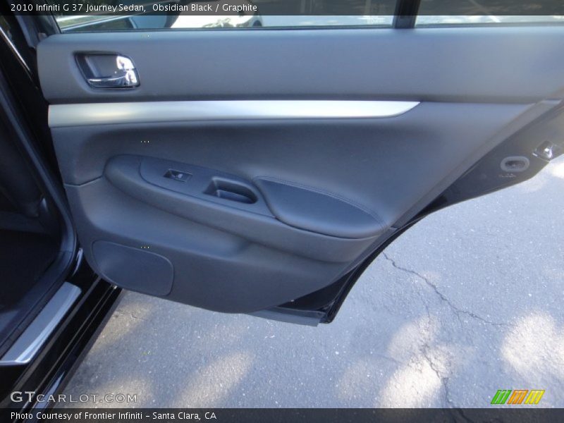 Obsidian Black / Graphite 2010 Infiniti G 37 Journey Sedan