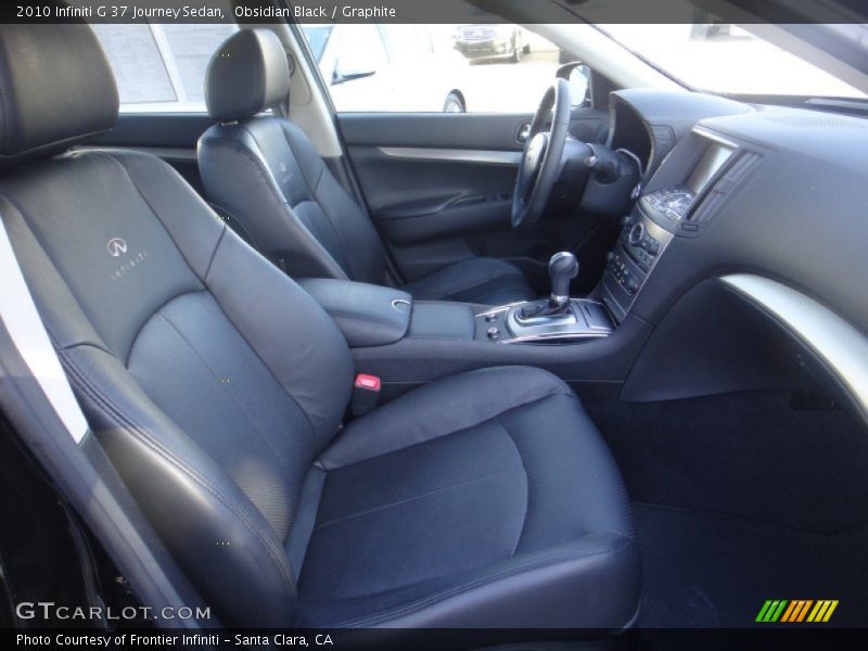 Obsidian Black / Graphite 2010 Infiniti G 37 Journey Sedan