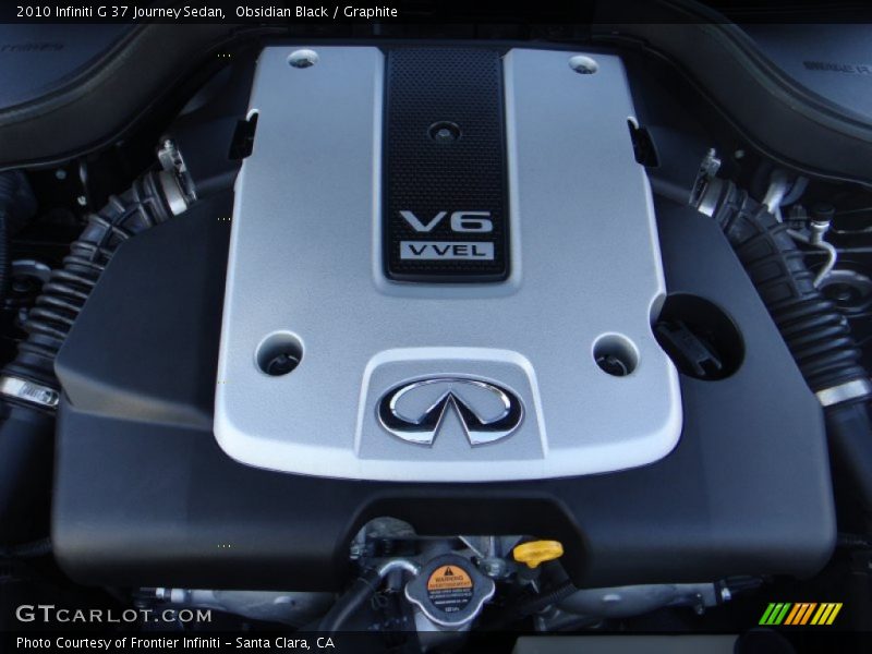 Obsidian Black / Graphite 2010 Infiniti G 37 Journey Sedan