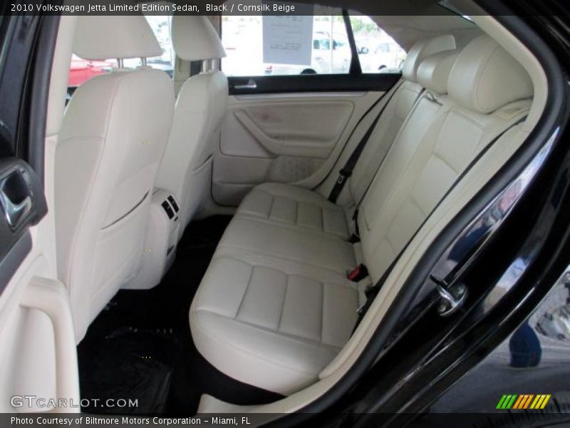 Black / Cornsilk Beige 2010 Volkswagen Jetta Limited Edition Sedan