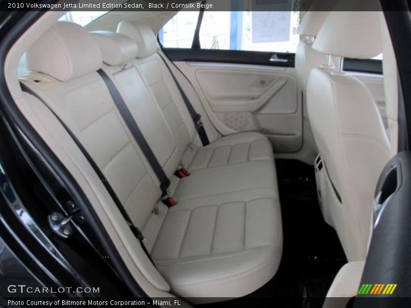 Black / Cornsilk Beige 2010 Volkswagen Jetta Limited Edition Sedan