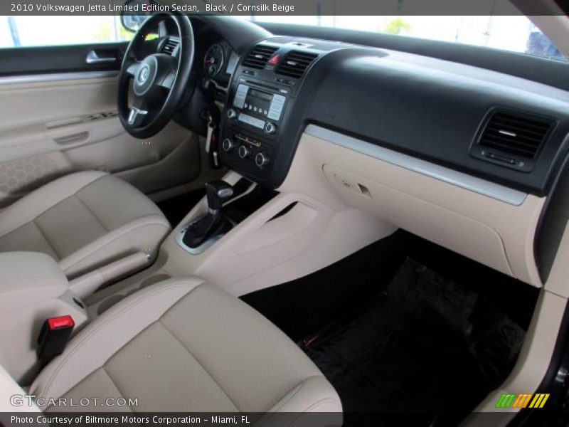 Black / Cornsilk Beige 2010 Volkswagen Jetta Limited Edition Sedan
