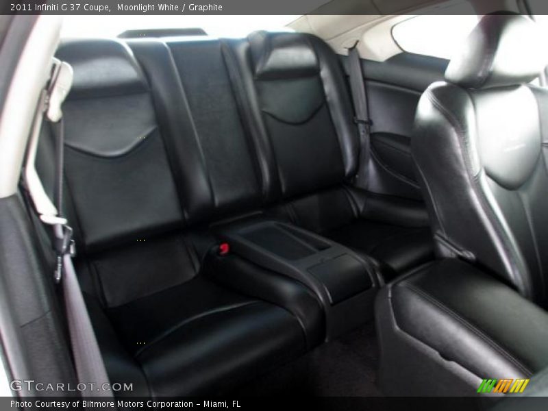 Moonlight White / Graphite 2011 Infiniti G 37 Coupe