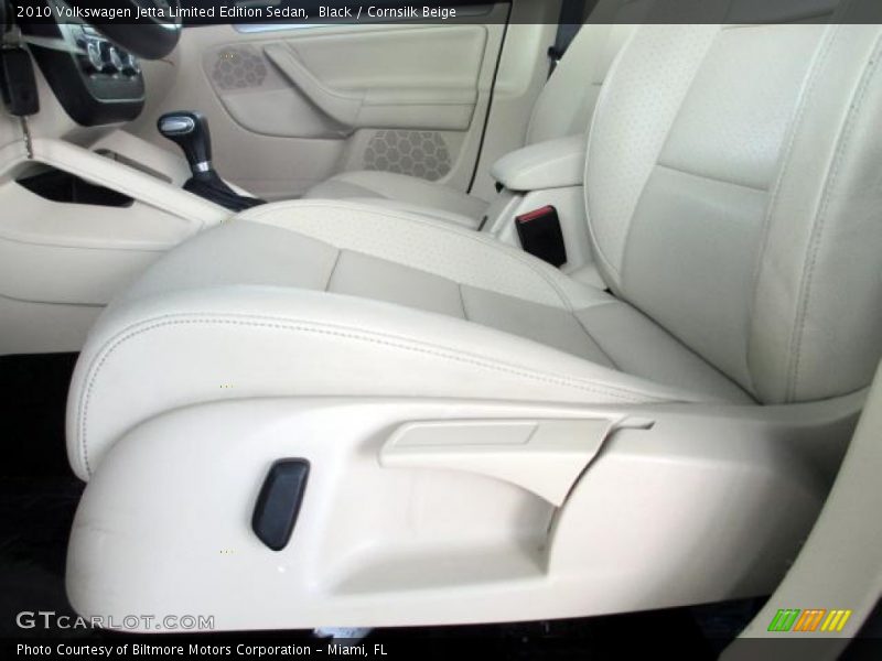 Black / Cornsilk Beige 2010 Volkswagen Jetta Limited Edition Sedan