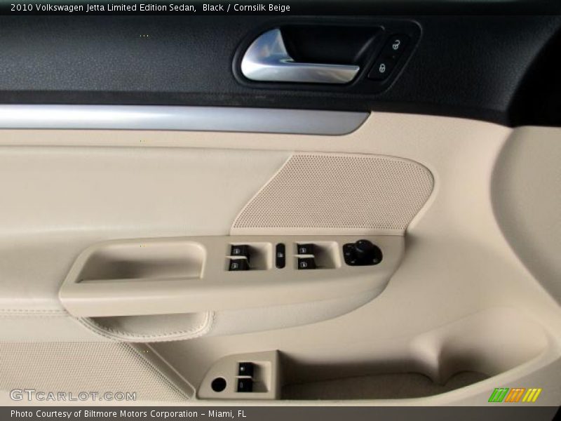 Black / Cornsilk Beige 2010 Volkswagen Jetta Limited Edition Sedan