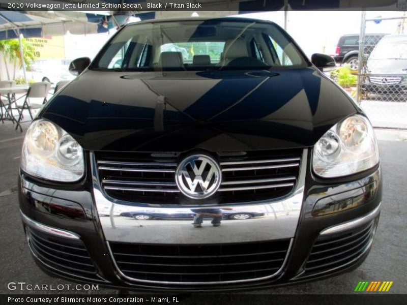 Black / Titan Black 2010 Volkswagen Jetta Limited Edition Sedan