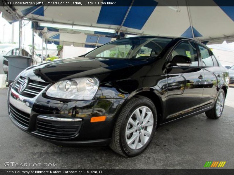 Black / Titan Black 2010 Volkswagen Jetta Limited Edition Sedan