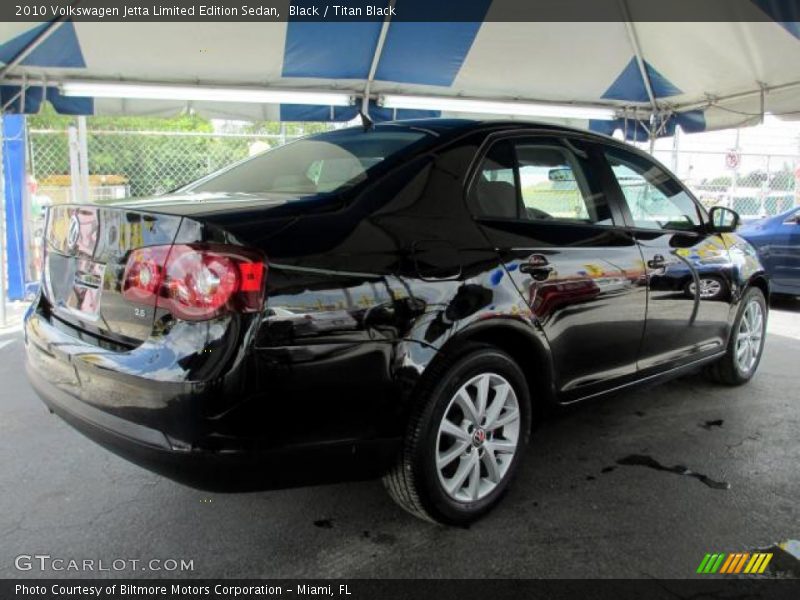 Black / Titan Black 2010 Volkswagen Jetta Limited Edition Sedan