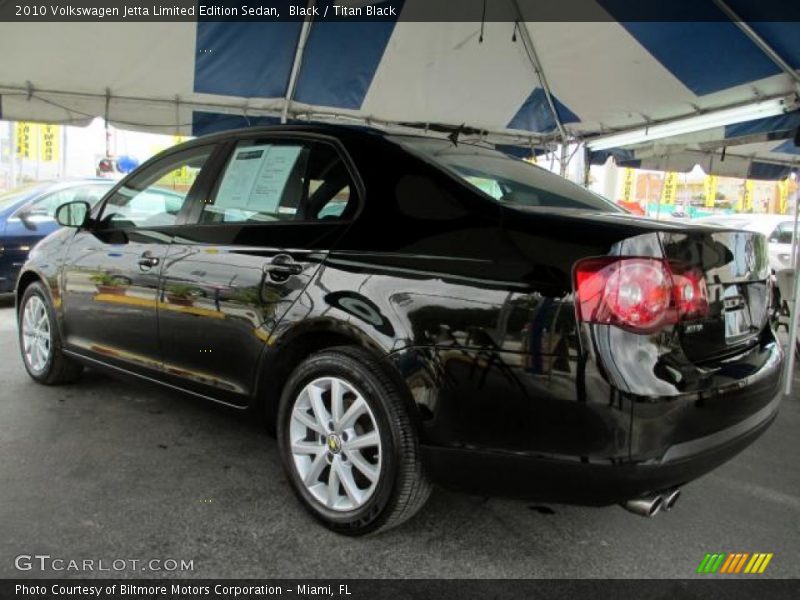 Black / Titan Black 2010 Volkswagen Jetta Limited Edition Sedan