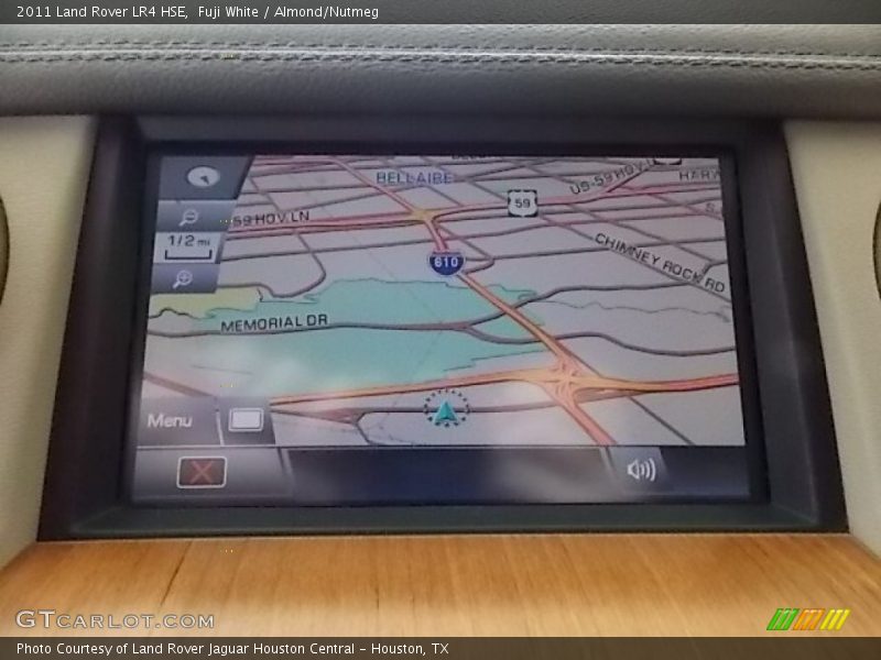 Navigation of 2011 LR4 HSE