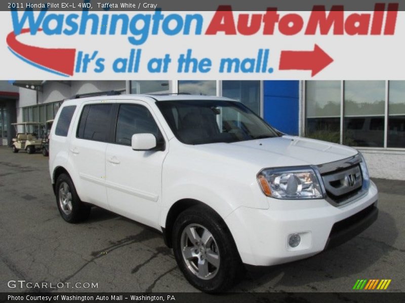 Taffeta White / Gray 2011 Honda Pilot EX-L 4WD