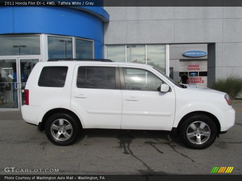 Taffeta White / Gray 2011 Honda Pilot EX-L 4WD