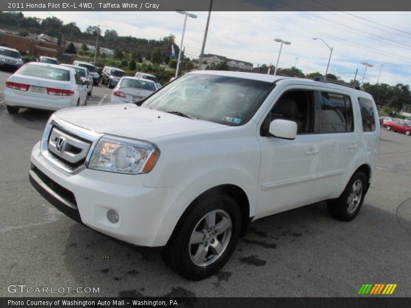 Taffeta White / Gray 2011 Honda Pilot EX-L 4WD