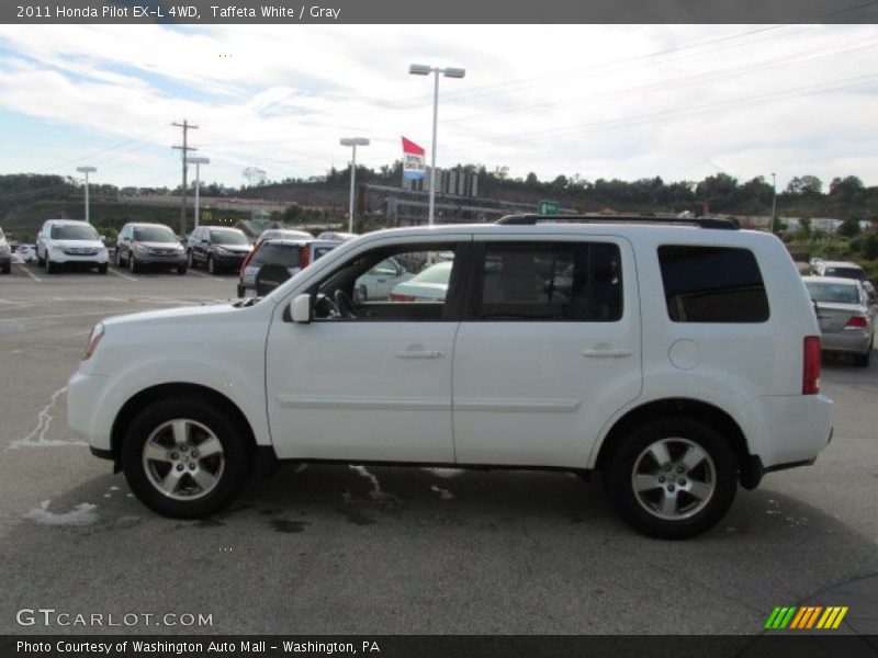 Taffeta White / Gray 2011 Honda Pilot EX-L 4WD