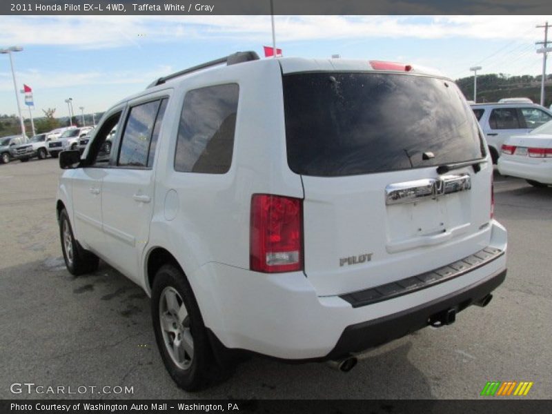 Taffeta White / Gray 2011 Honda Pilot EX-L 4WD
