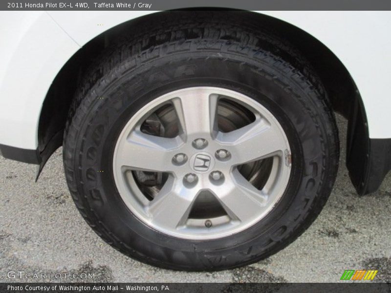 Taffeta White / Gray 2011 Honda Pilot EX-L 4WD
