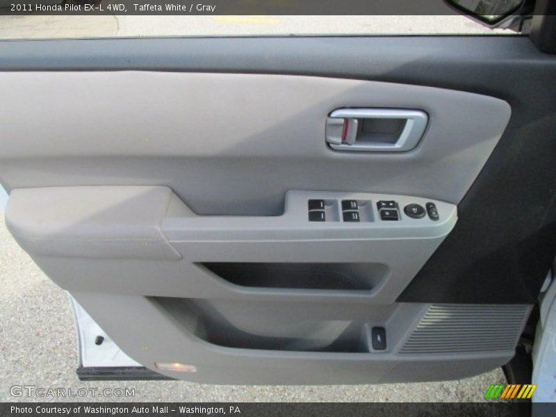 Taffeta White / Gray 2011 Honda Pilot EX-L 4WD