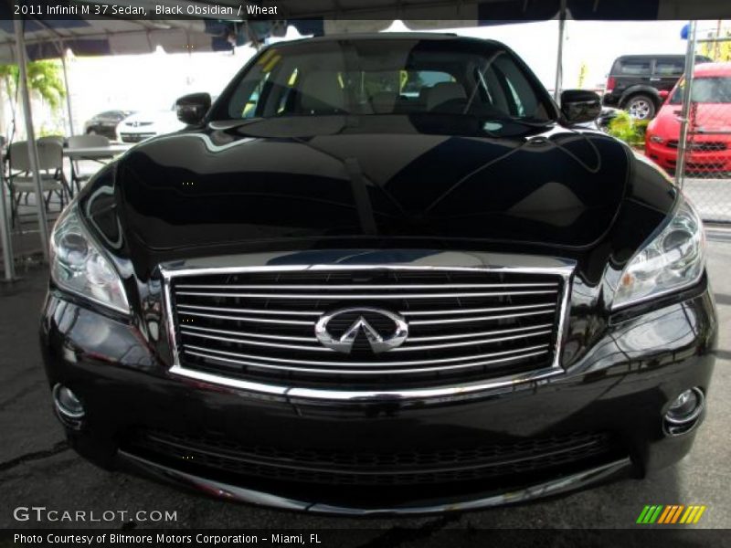 Black Obsidian / Wheat 2011 Infiniti M 37 Sedan