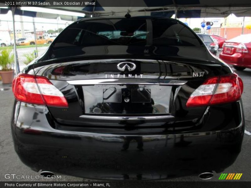 Black Obsidian / Wheat 2011 Infiniti M 37 Sedan