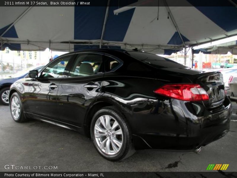 Black Obsidian / Wheat 2011 Infiniti M 37 Sedan