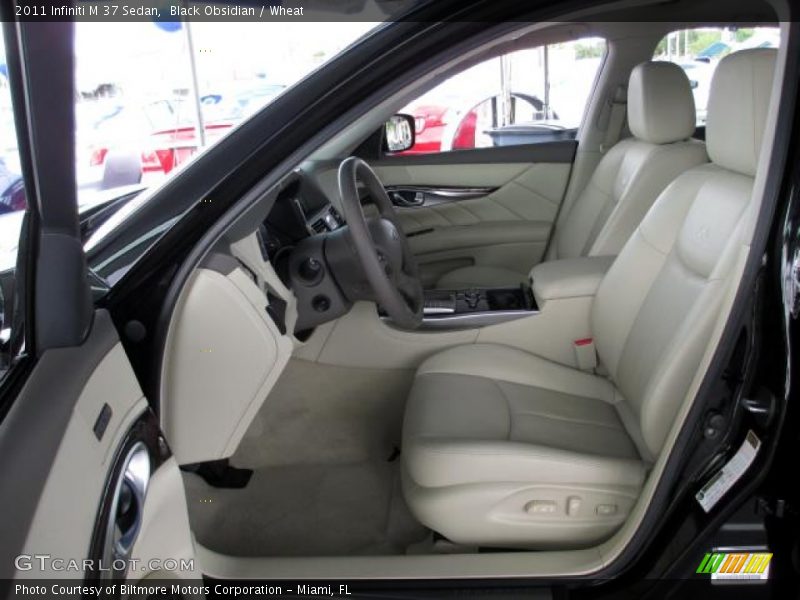 Black Obsidian / Wheat 2011 Infiniti M 37 Sedan
